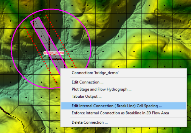 Model Bridge in 2D Domain by HECRAS 6.0