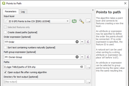 Import Points in CSV Format to QGIS to Create Line and Polygon ...
