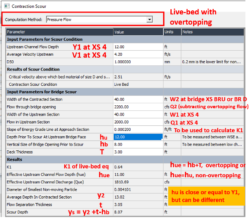 Bridge Scour Analysis By HEC-18 Equations – Contraction Scour (2 of 2 ...